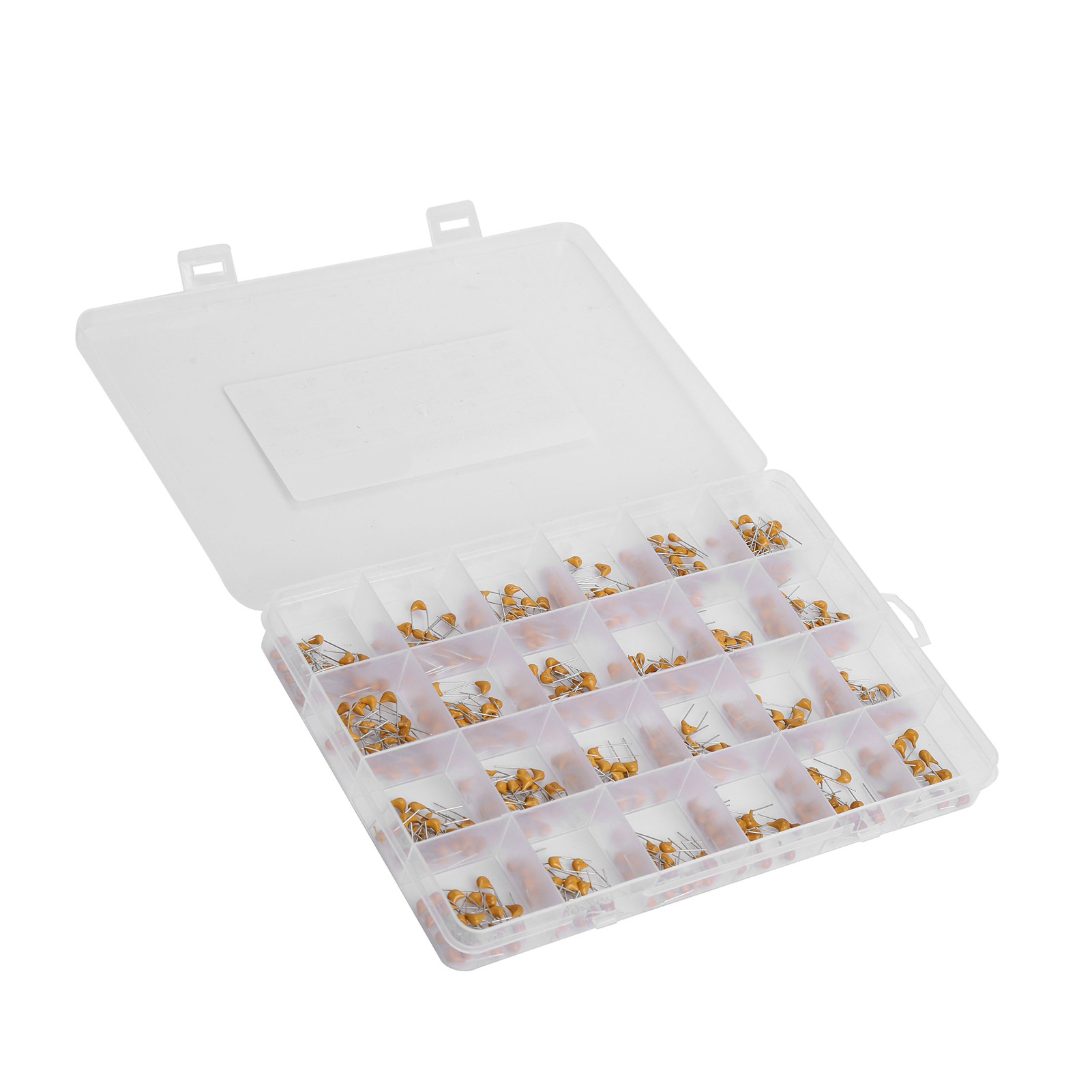 480 Monolithische Keramikkondensatoren 10 Pf – 10 Μf, 24 Werte, Hohe Stabilität, Korrosionsbeständig, Diy-sortiment, 50 V