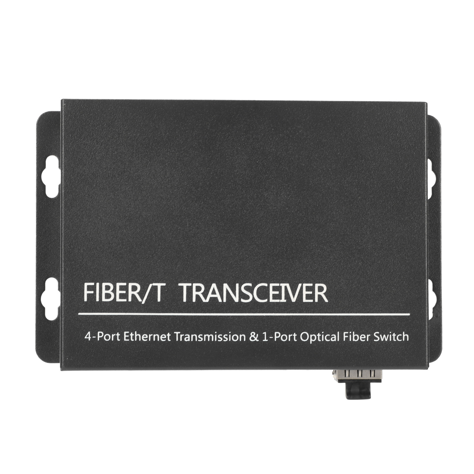 Sfp-glasfaser-medienkonverter, 1 Optischer Port, 4 Elektrische Ports, Reichweite Bis Zu 120 Km, Rj45-anschluss, Ethernet-glasfaser-switch, 100–240 V, Eu-stecker