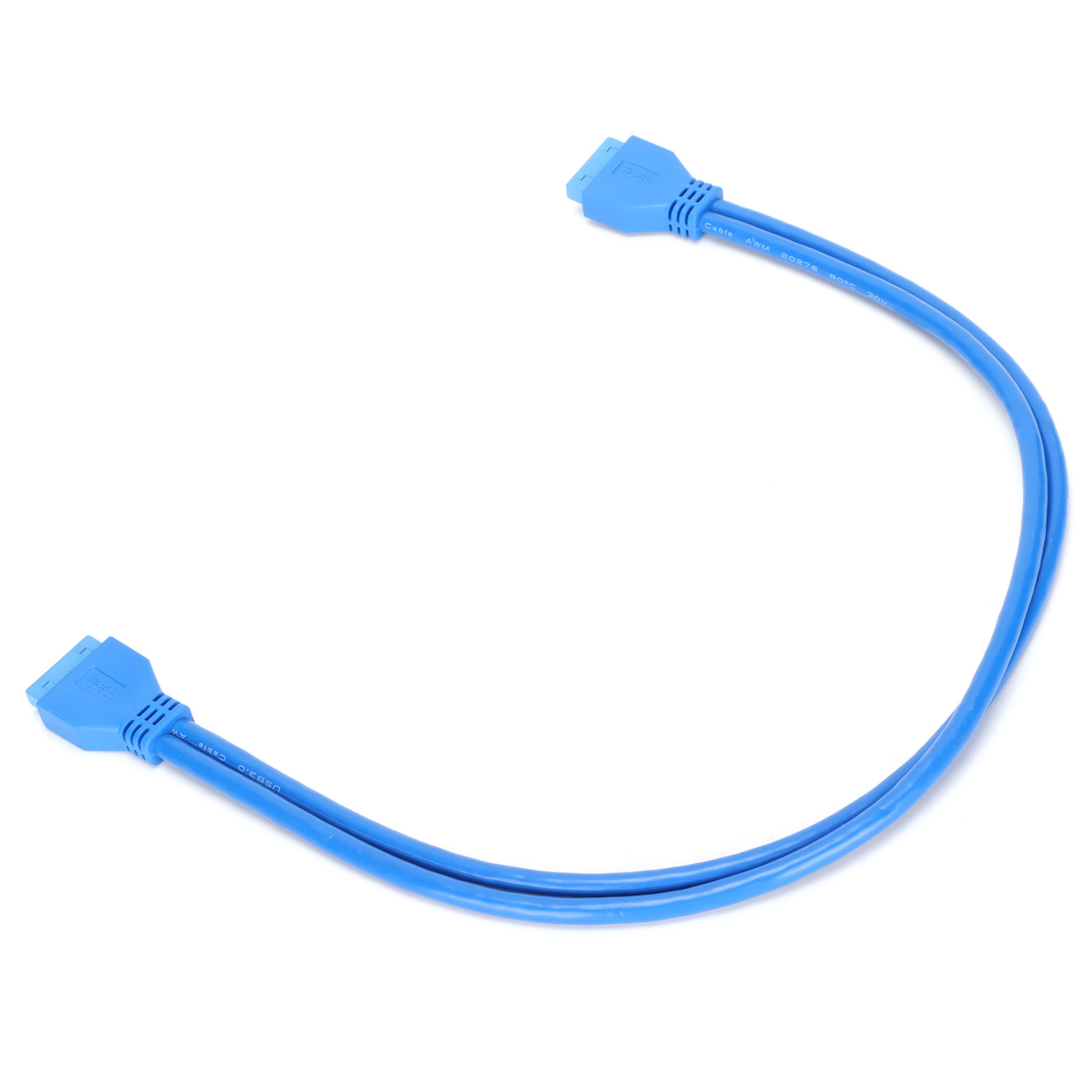 Usb-3.0-verlängerungskabel, 20-poliger Stecker Auf 20-poligen Stecker, Kompatibel Mit Usb 2.0/1.1, 50 Cm