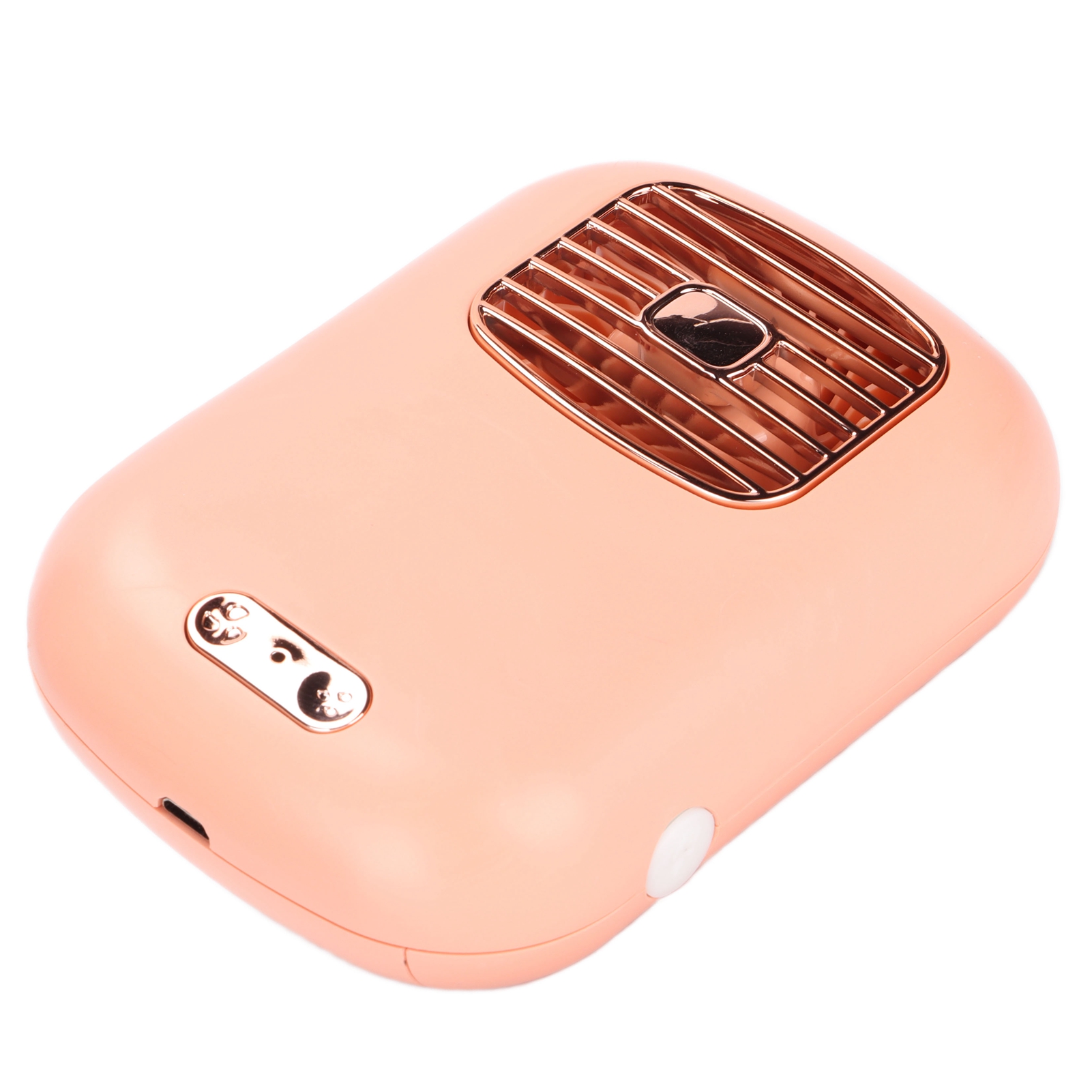 Q58 Mini-ventilator, Tragbar, Usb-aufladbar, Mit Feuchtigkeitsnebel Für Kühlung Im Freien (pink).