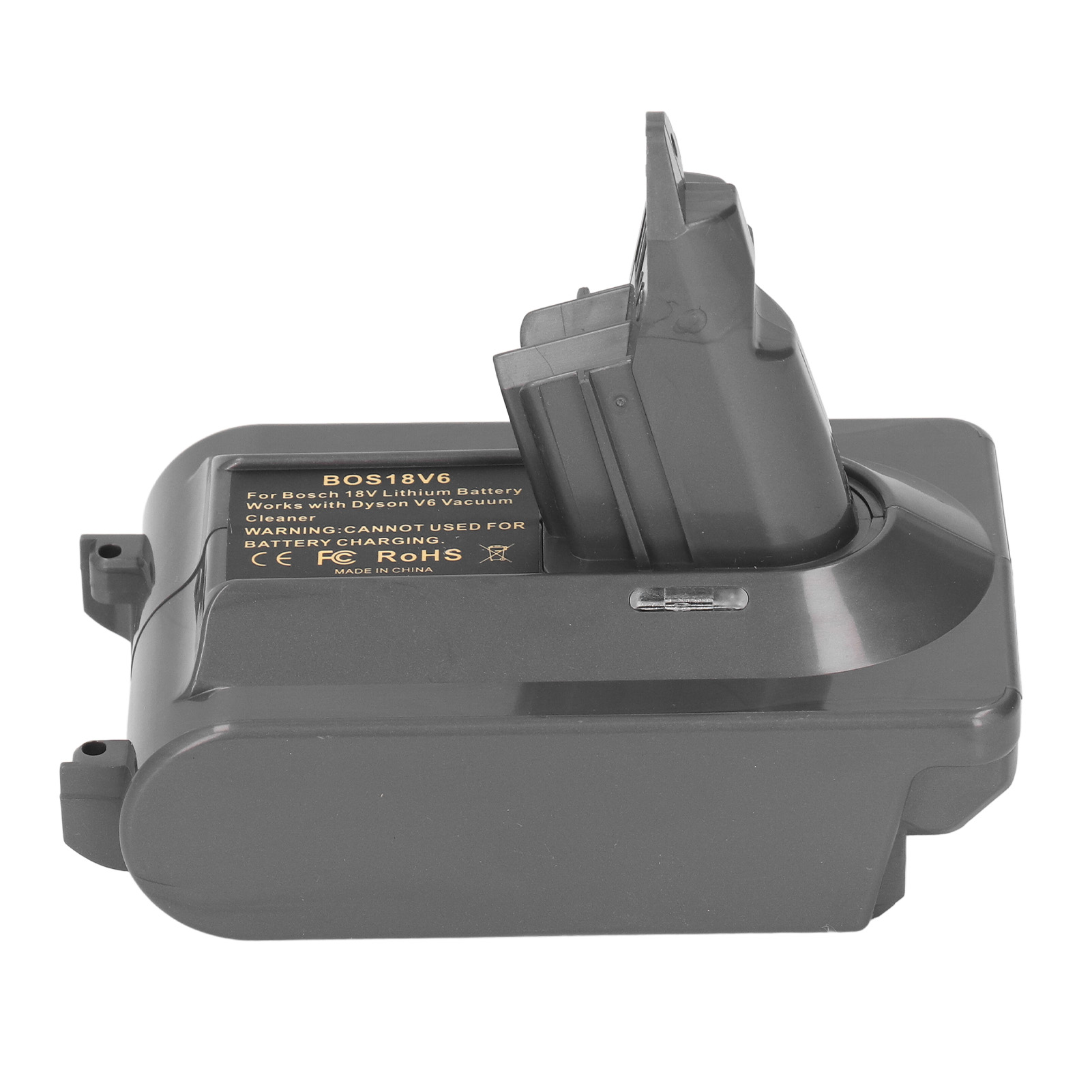 Hochleistungs-akkuadapter, Wiederaufladbarer Akku-konverter Für Bosch 18v- Auf V6-staubsauger