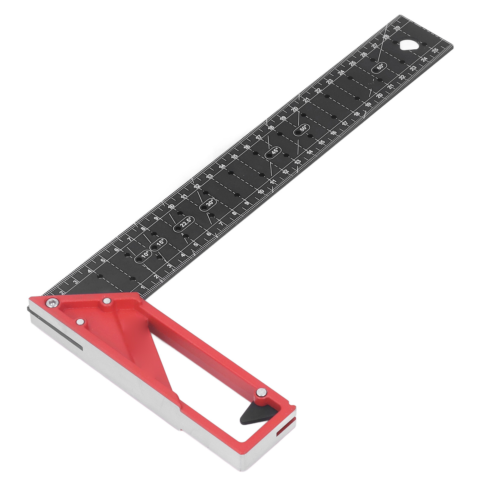 Professioneller L-förmiger Mehrwinkel-zimmermannswinkel Aus Aluminiumlegierung, 30 Cm / 11,8 Zoll