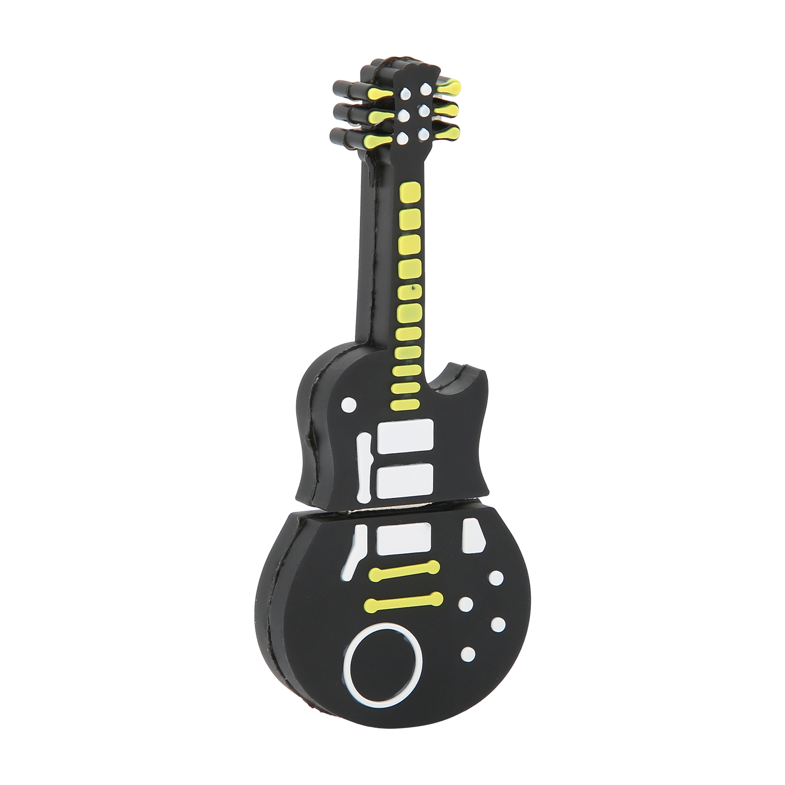 Tragbarer Usb-stick In Form Einer Cartoon-gitarre Zur Datenspeicherung Und -übertragung (16 Gb)