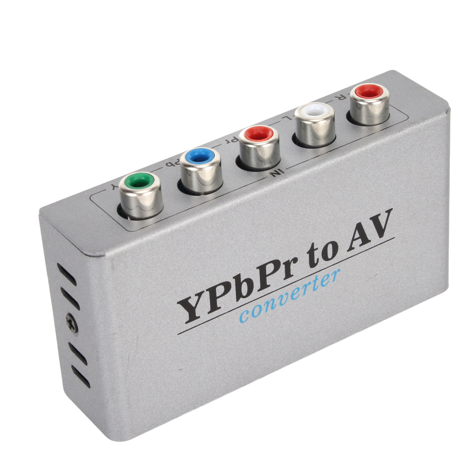 Ypbpr-zu-av-1080p60-konverter, Ypbpr-videoaufnahme, Cvbs-komponenten-videokonverter-adapter Mit L/r-audio