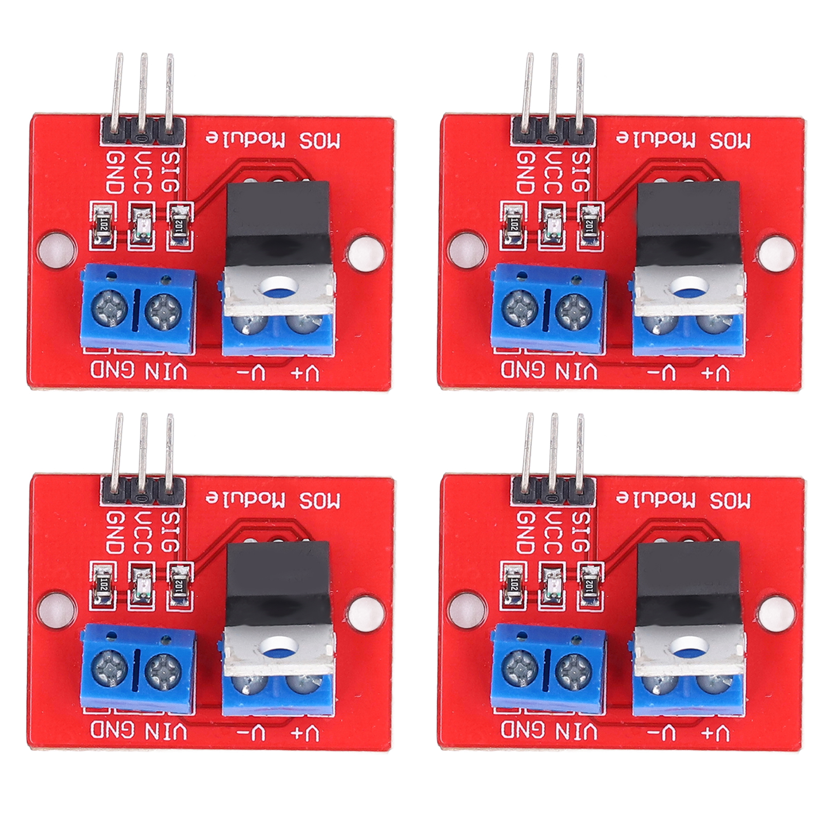 4-modul-mos-treiber-kit Für Raspberry Pi 0-24v