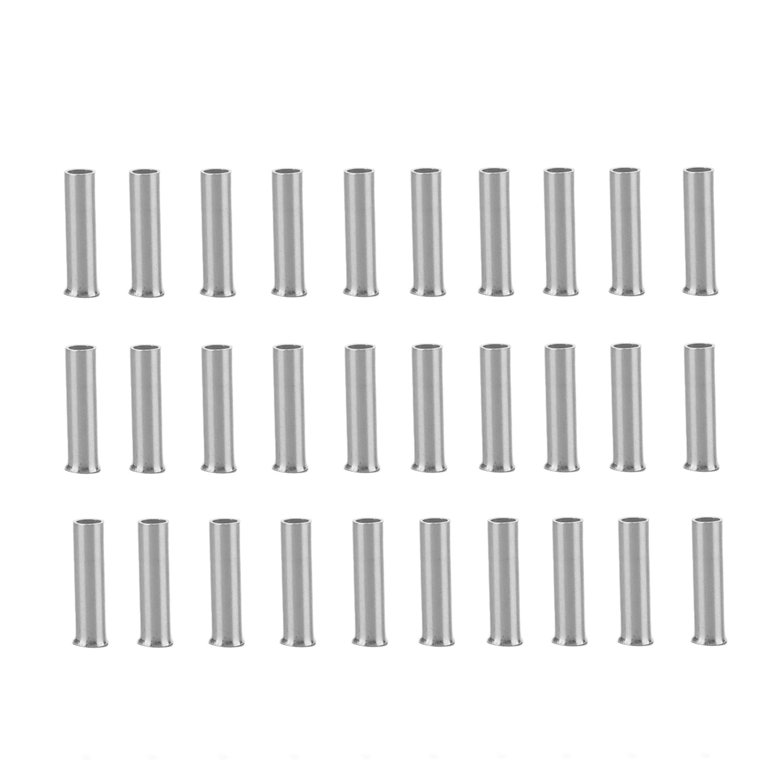 Satz Mit 2000 Verzinnten Kupfer-kabelhülsen, 18 Awg Und 8 Mm Durchmesser, Gemäß En1008-norm