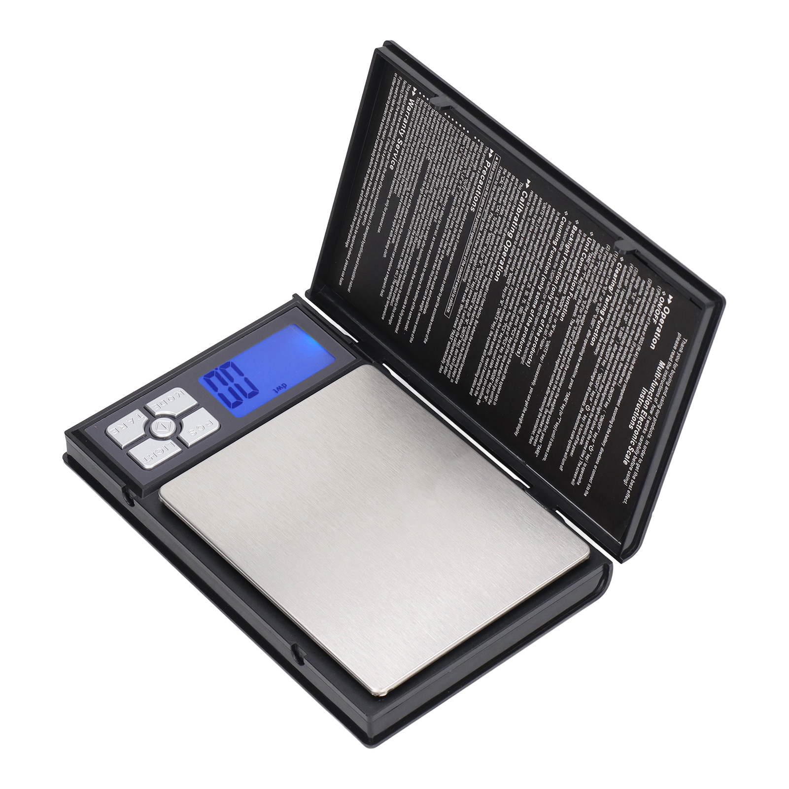Tragbare Küchenwaage, Digitalanzeige, Wiegekapazität Bis Zu 2000 G, Genauigkeit Von 0,1 G.