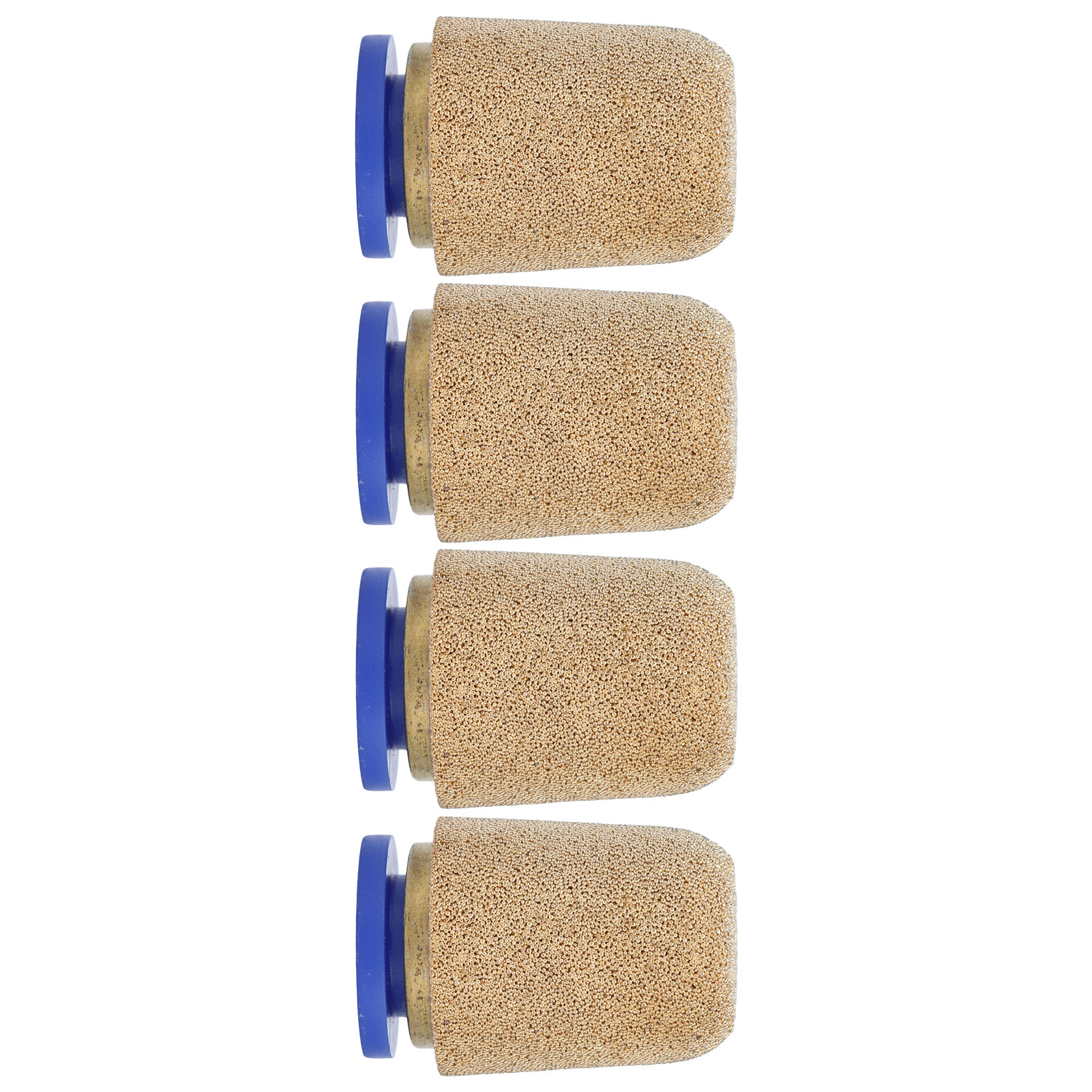 Pneumatische Schalldämpfer Mit Kupferfilter Für Verbindungsrohr Und Abluft, Für Zylinder.