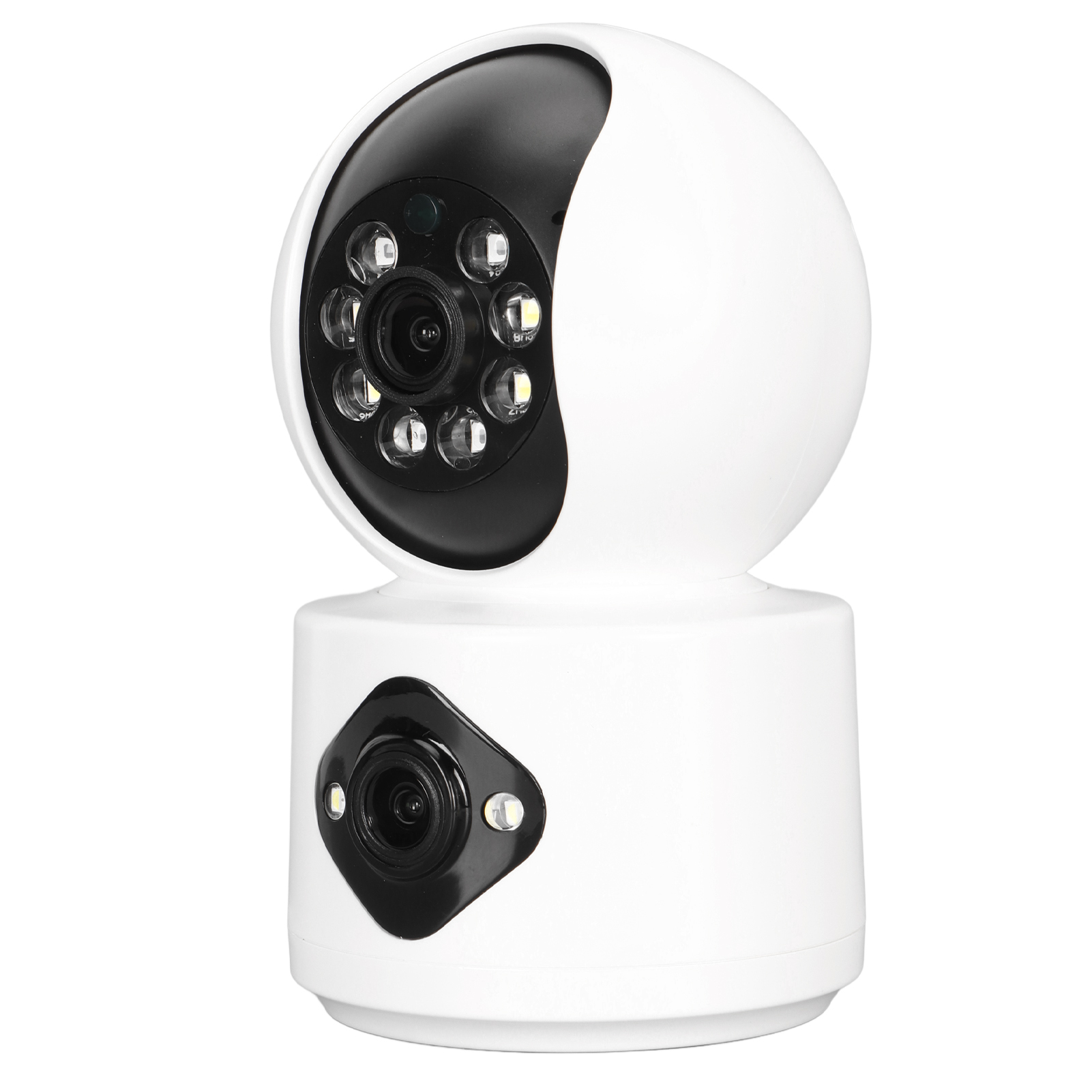 4mp Hd Wifi Ap Dual Lens Sicherheitskamera Mit Ständer Für Zuhause, Geschäft, Lager Oder Büro.