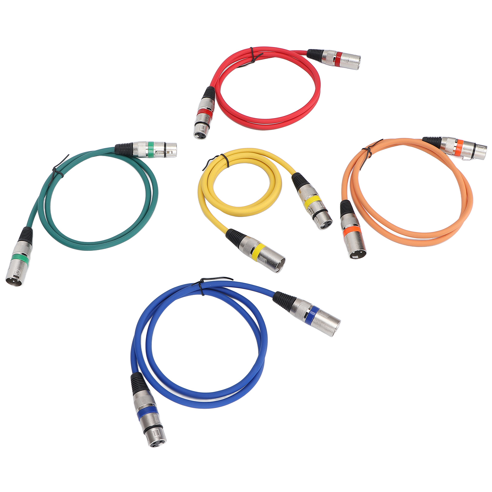 3-poliges, Symmetrisches, Geschirmtes Xlr-mikrofonkabel (stecker Auf Buchse) Für Aufnahme Und Mixing, 1 M / 3,3 Ft
