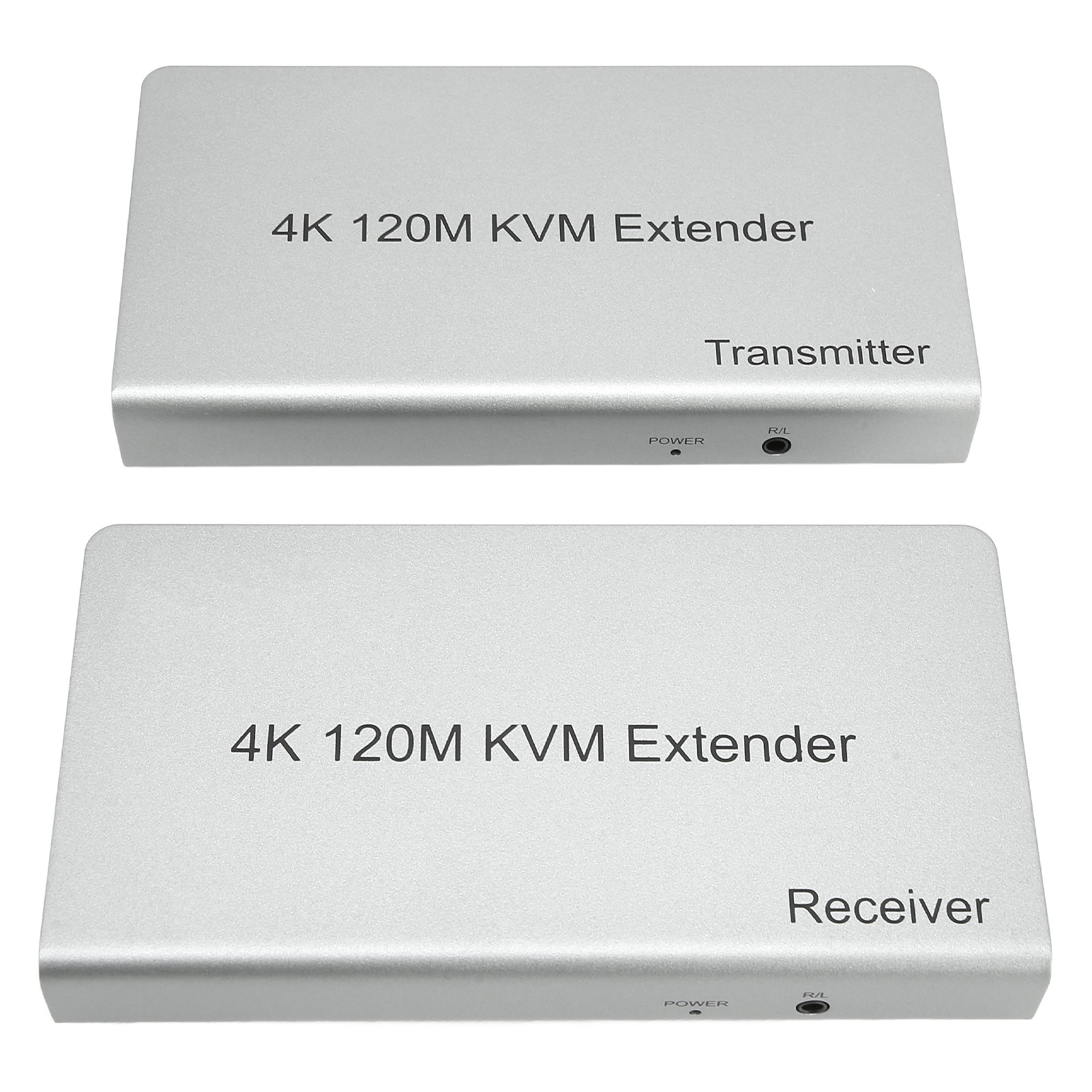 120 M Kvm-extender, 4k 60 Hz, Fernbedienung Für Tastatur Und Maus, Usb-steuerung, Hd-multimedia-schnittstelle Für Pc Und Tv, 100–240 V