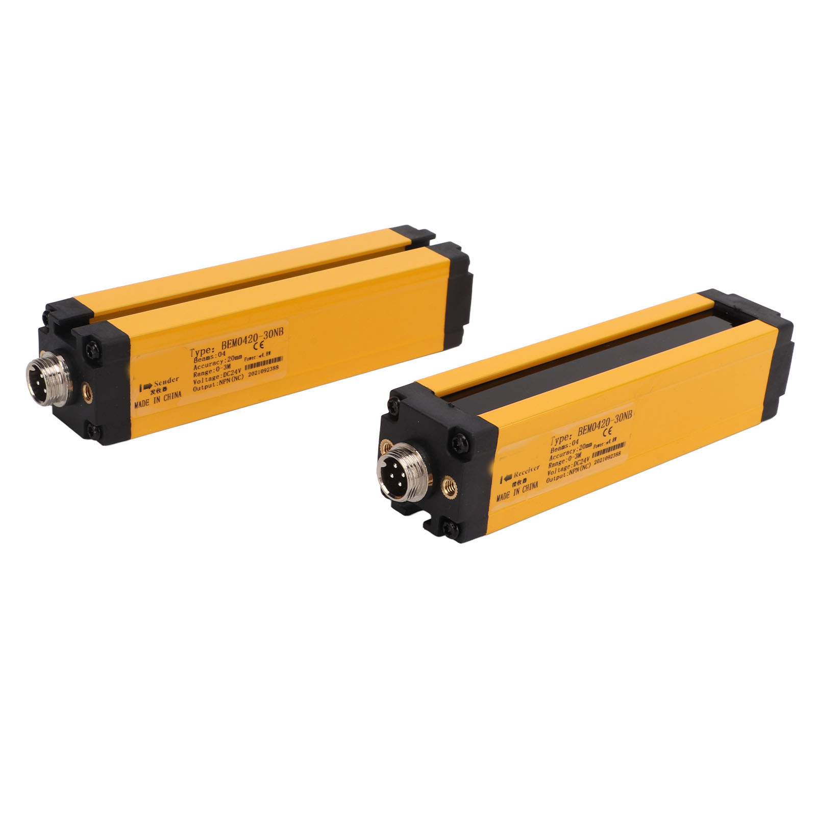 Bem0420-30nb 20 Mm Sicherheitslichtvorhangsensor, Infrarot-lichtvorhangsensor
