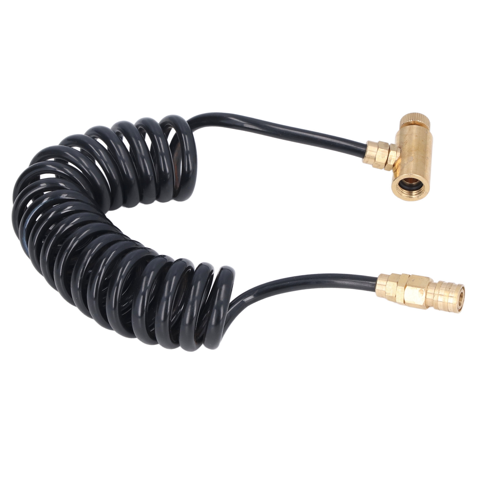 Adapterset Für Schießzubehör: Spiralschlauchverlängerung, Messingadapter Für 1500-psi-grüngaskartusche