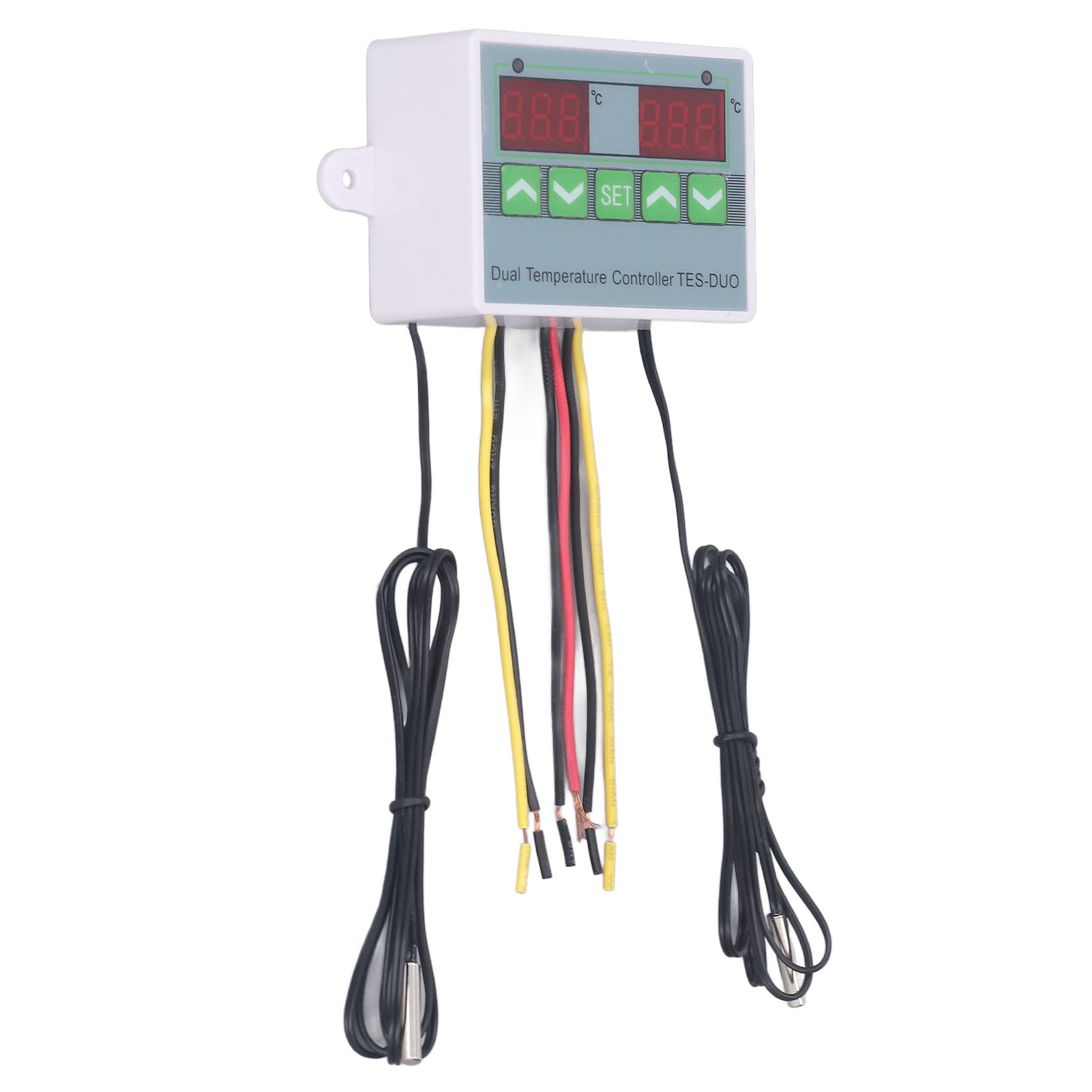 Wasserdichter Digitaler Thermostat Mit Dualer Temperaturregelung Und Datenspeicherung Für Reptilienkühlschrank-gefrierschrank (24v Dc).