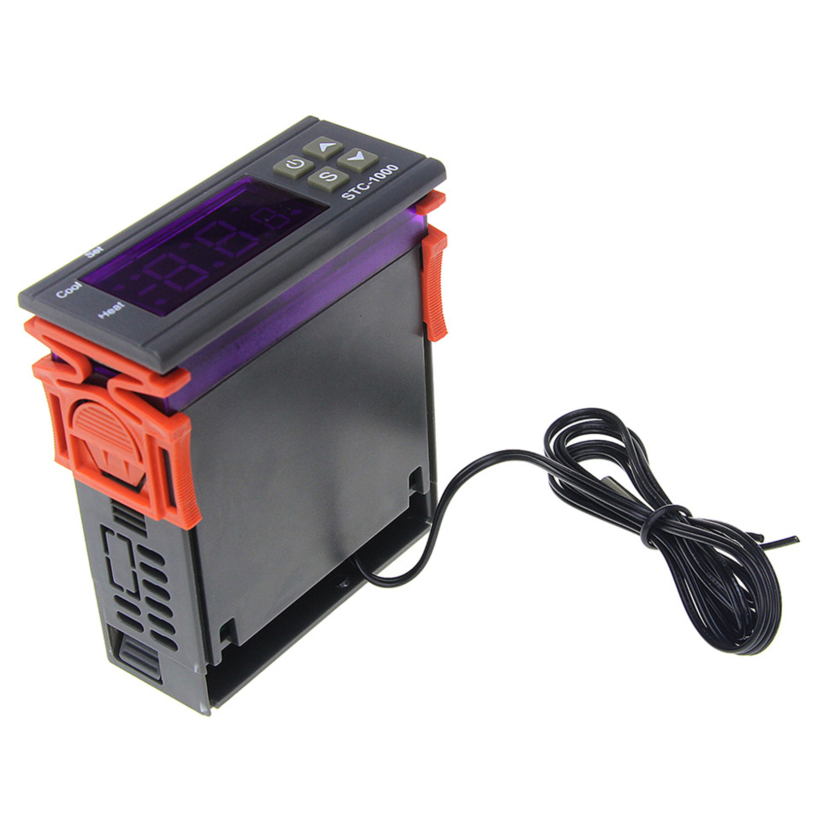 Mikroprozessorgesteuerter Programmierbarer Thermostat Mit Digitalanzeige, 110-220v Ac-temperaturregler