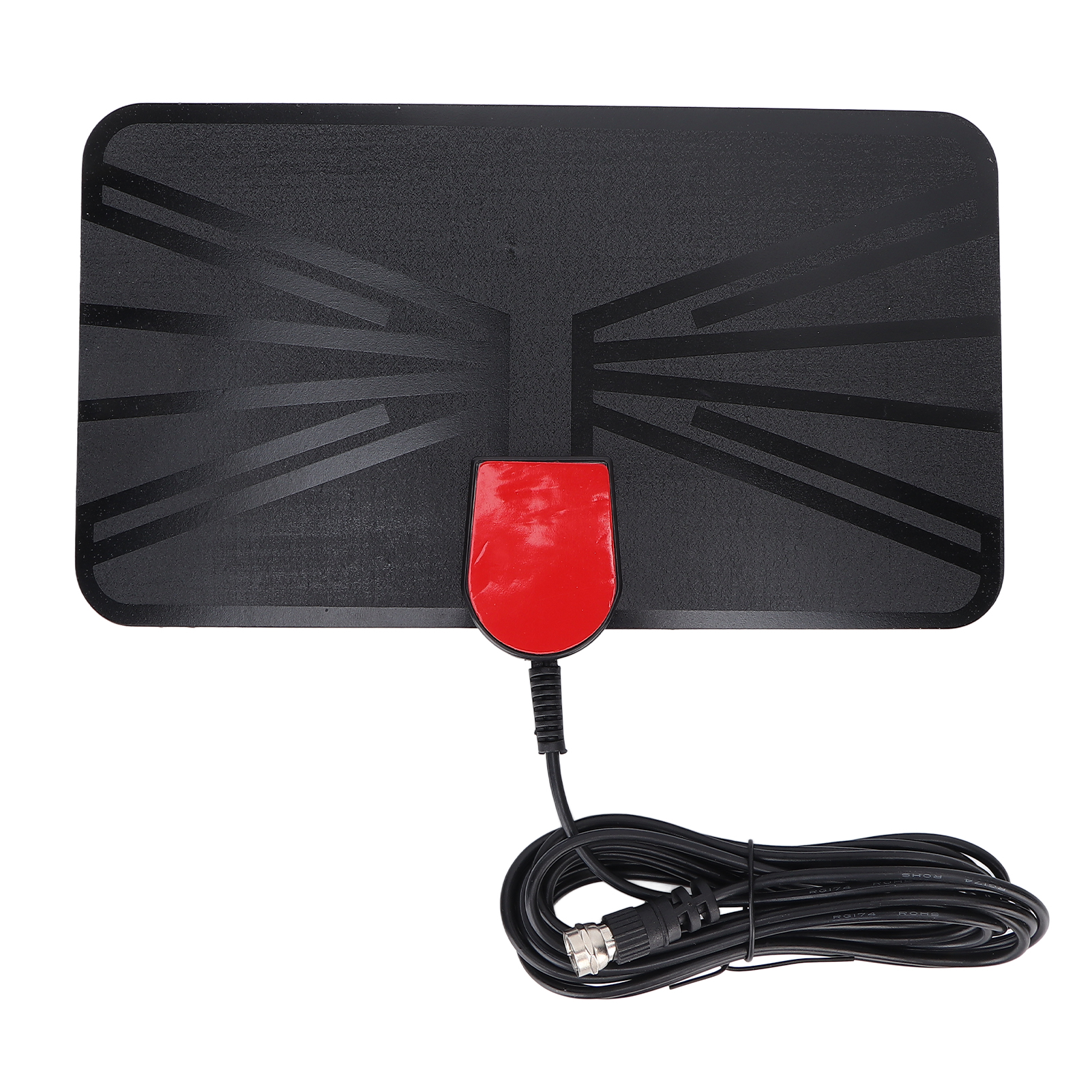 4k 1080p 75 Ohm Uhf 470–862 Mhz Digital-tv-antenne, Für Unverschlüsselte Fernsehsender, 160 Km Reichweite, Mit Verstärker