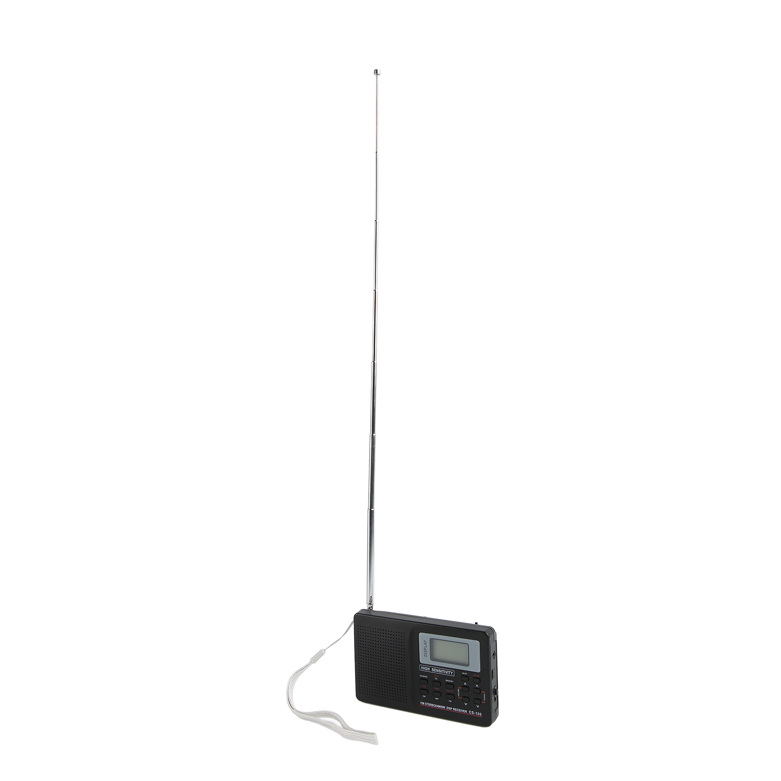 Am/fm/sw-radio Mit Speicherfunktion, Verlustarmen, Hintergrundbeleuchteten Tasten, Tragbarem Digitalradio Mit Vollem Frequenzbereich Und Wecker. Speicherfunktion, Verlustarme, Hintergrundbeleuchtete T