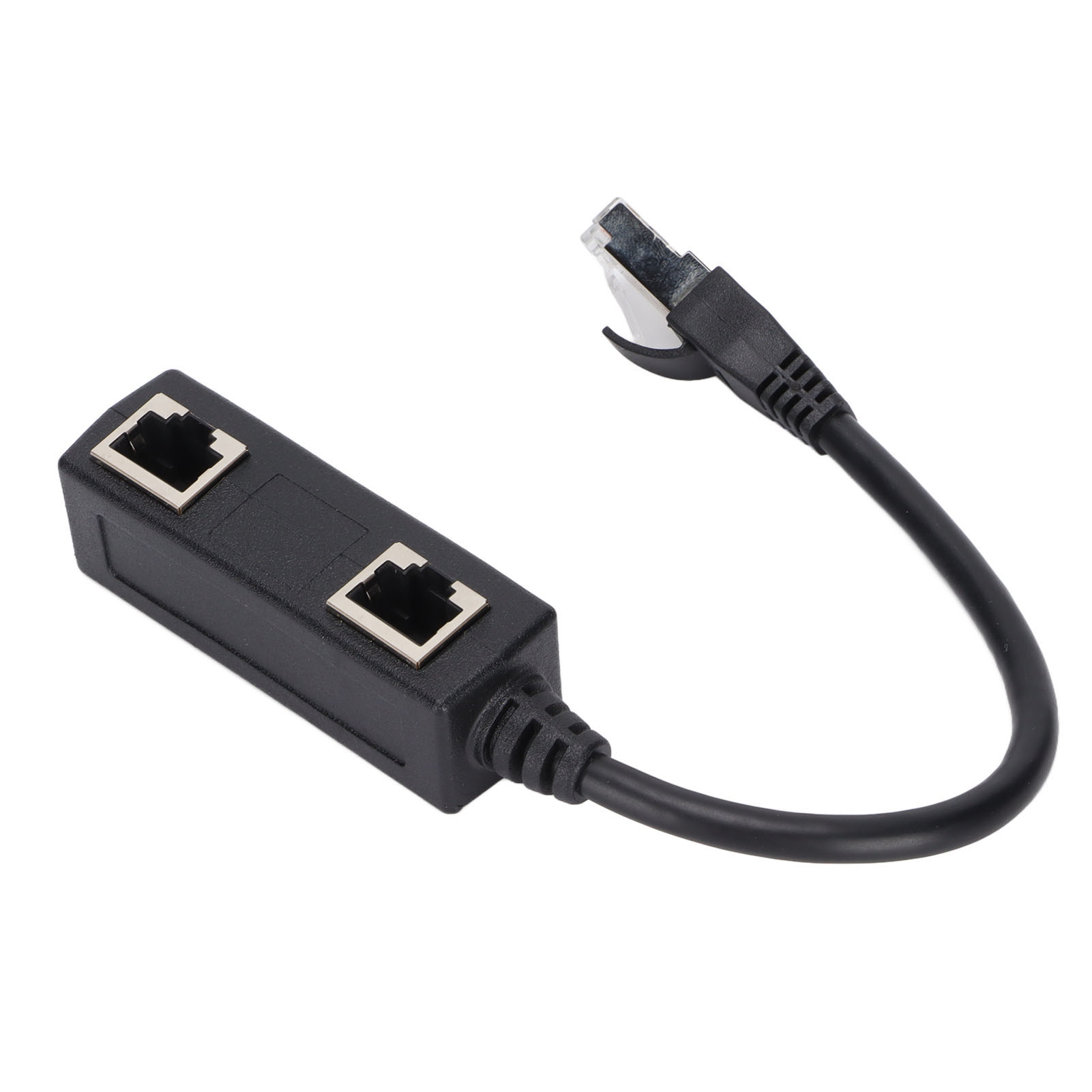 Rj45-splitteradapter (1 Stecker Auf 2 Buchsen) Für Heim- Oder Büronetzwerke