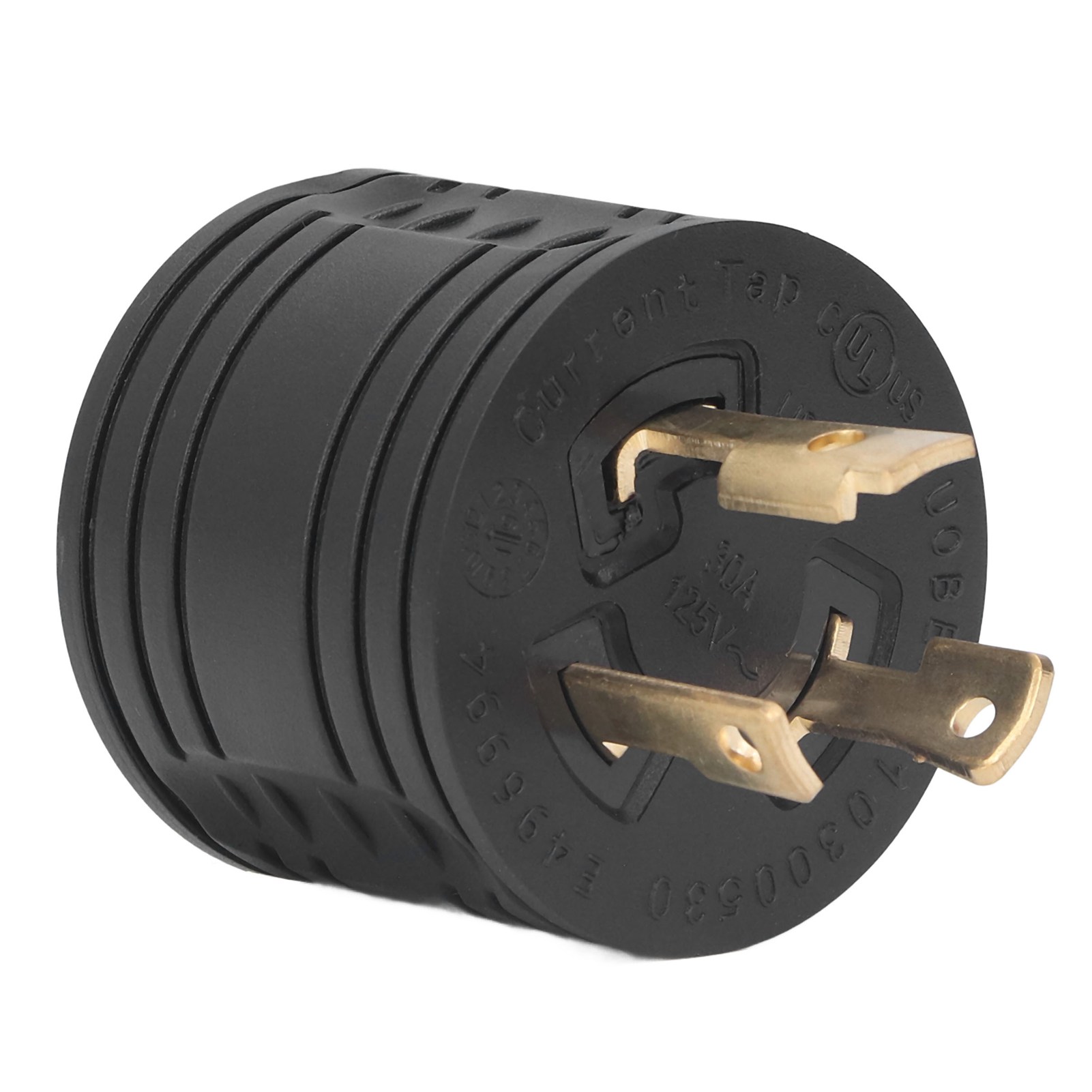 Adapter Für Industriegeneratoren (tt) An Wohnmobile, Messingkontakte, Amerikanischer Standard 125 V 30 A