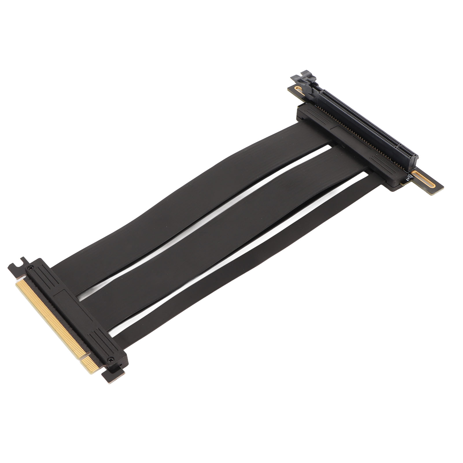 Pcie 4.0 X16 Grafikkarten-verlängerungskabel, Hochgeschwindigkeits-90-grad-flexibles Riser-kabel Für Pcie 3.0