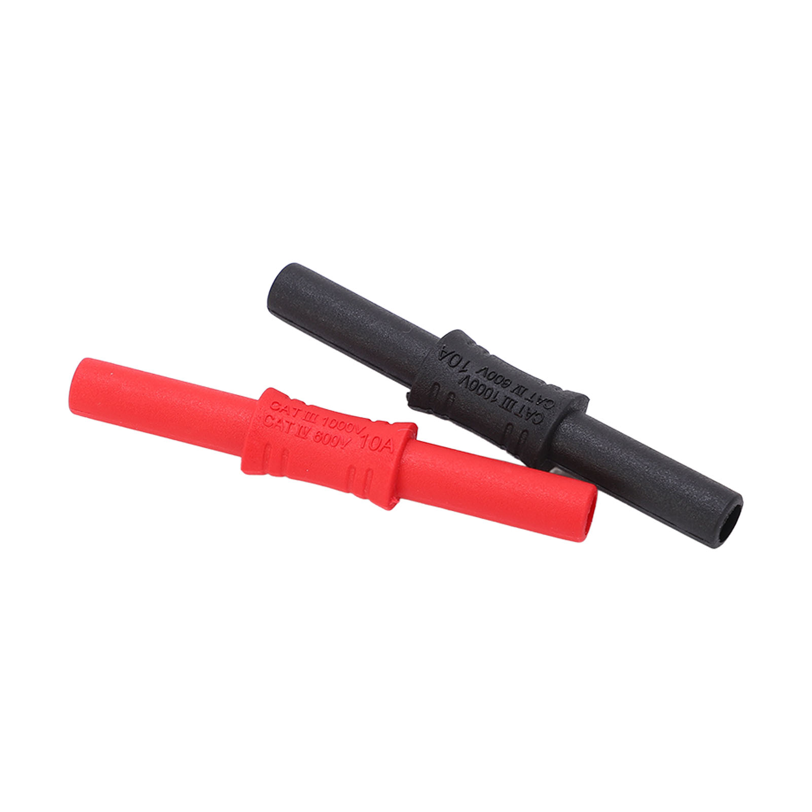 Packung Mit 10 J.20009 4 Mm Isolierten Bananenstecker-kupplungen (weiblich-weiblich), Verlängerungsadapter Für Bananenstecker