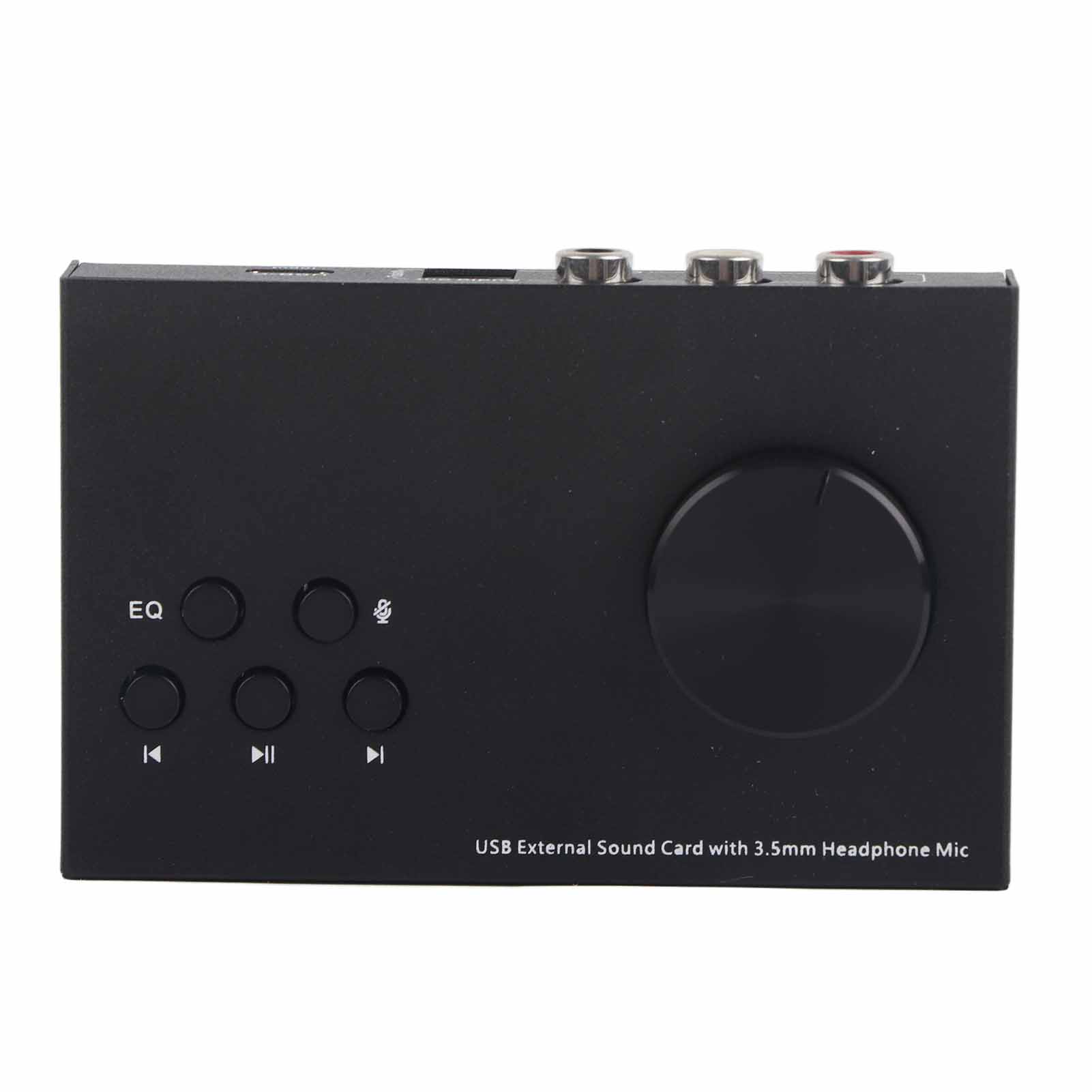 Externe Usb-stereo-soundkarte Mit 3,5-mm-anschluss, Multimode-design, Mehreren Equalizern Und Audio-konverteradapter