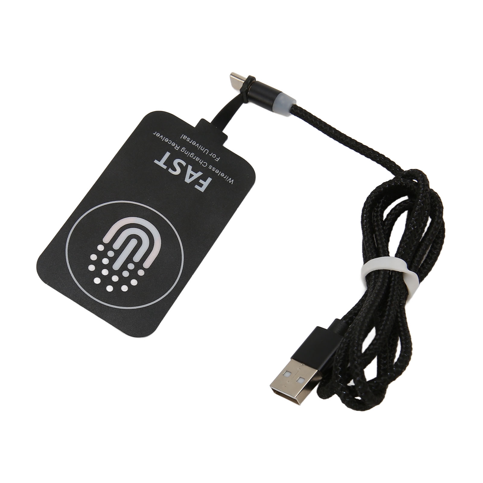 Ultraschlanker 10-w-typ-c-wireless-ladeempfänger Mit Magnetischem Ladekabel