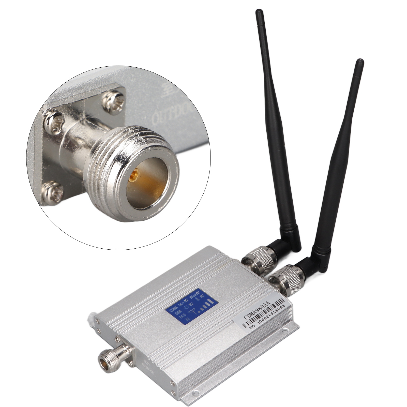 Multifunktionaler Mobilfunk-signalverstärker Mit Antenne Für Hotels, Märkte Und Villen (110-240v Stecker).
