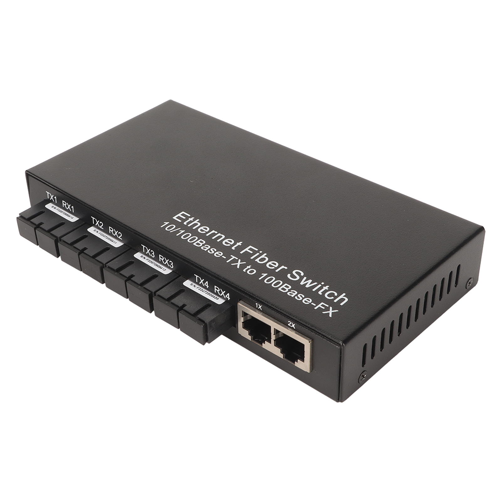 Ethernet-zu-glasfaser-konverter Tx1310nm 10–100 Mbit/s, Reichweite Bis Zu 25 Km, Rj45/sc-anschluss, Glasfaser-ethernet-switch, 100–240 V Eu-stecker