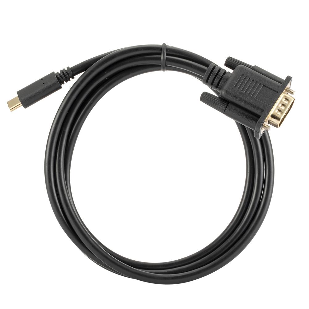 1,8 M Langes Tragbares Usb-c-zu-vga-konverterkabel Und 1080p