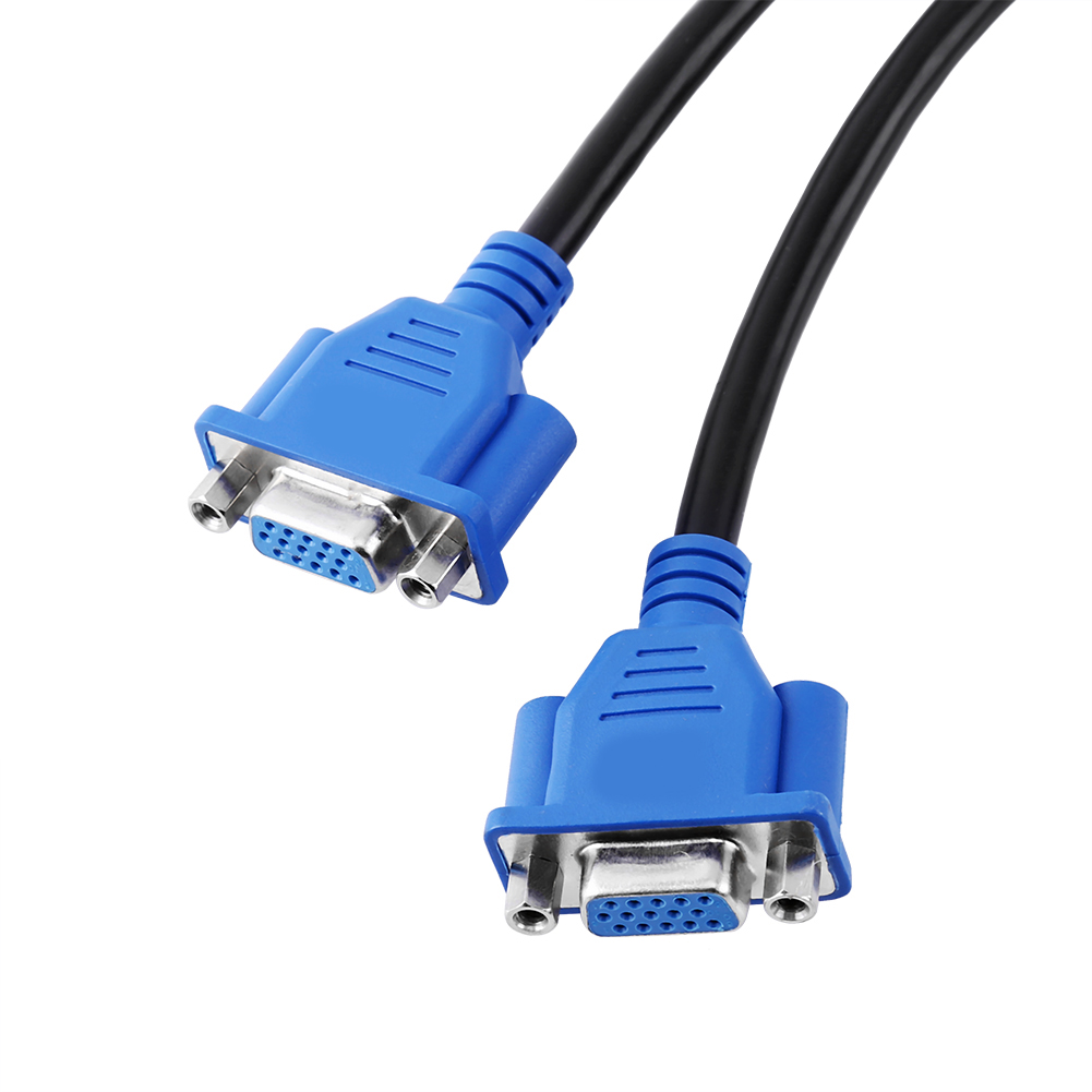 Dms-59 Stecker Auf 2 X 15v Buchse Splitter-adapterkabel Für Hp- Und Dell-monitore