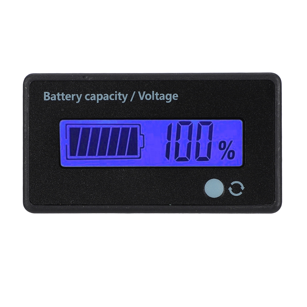 Gy-6d Pcb Htn Akustischer Und Optischer Alarm Batteriekapazitätsanzeige 12-84v (blaues Licht)