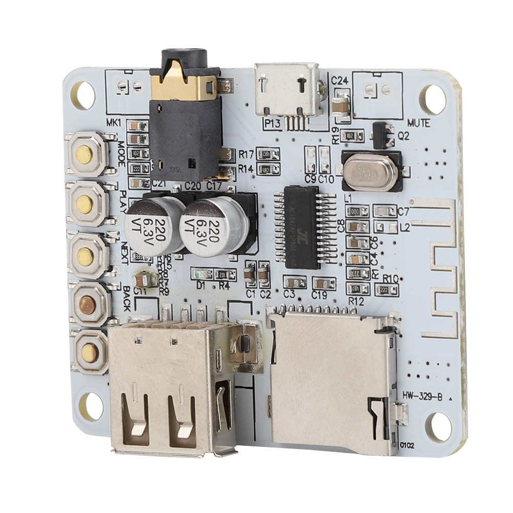 Hw-3298 Bluetooth-mp3-audioempfängermodul Mit Verstärker Und Wiedergabe Über Usb Und Tf-karte