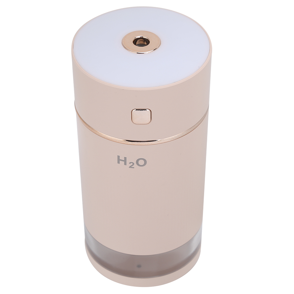 Niedlicher Mini-usb-luftbefeuchter Mit Nebelfunktion Und Nachtlicht Für Zuhause, Büro Oder Auto, 240 Ml, Rosa