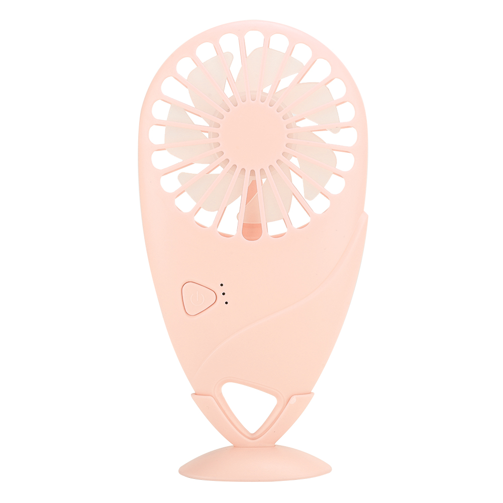 Mini-ultradünner, Wiederaufladbarer Und Tragbarer Usb-ventilator In Mangoform Für Den Einsatz Zu Hause Und Im Freien (rosa).