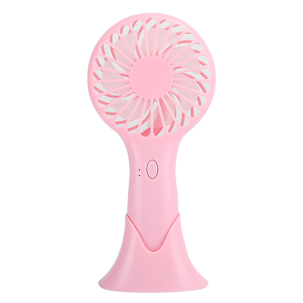 Rosa Mini-ventilator, Tragbar, 3 Geschwindigkeitsstufen, Ideal Für Zuhause Und Büro.