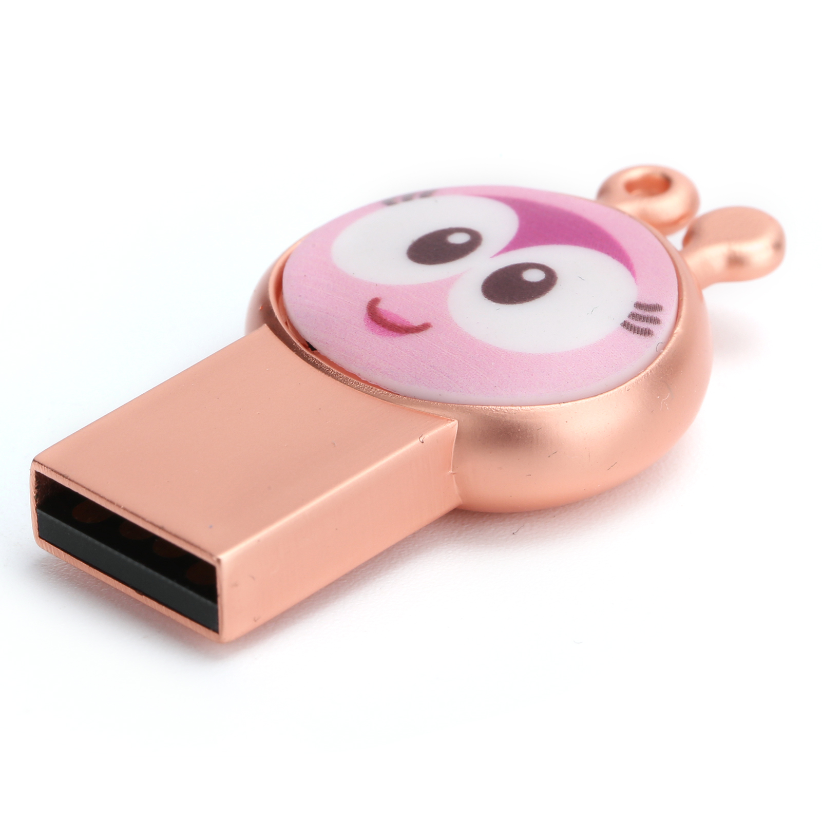 Schneller Usb-2.0-stick, Cartoon-design, Wasserdicht, Pink, 4 Gb