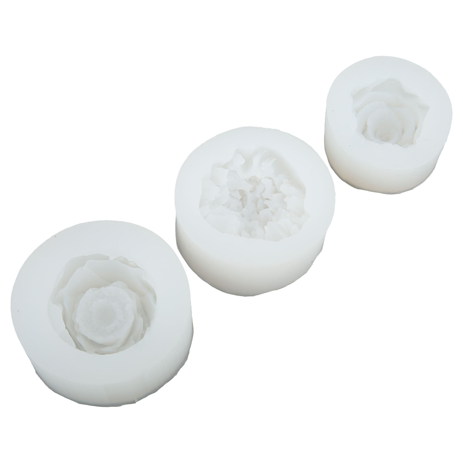 Hitzebeständige Rosa Silikon-seifenform, 3d-blumenform Für Kuchen, Fondant Und Süßigkeiten, Ideal Zum Backen Von Selbstgemachten Leckereien.
