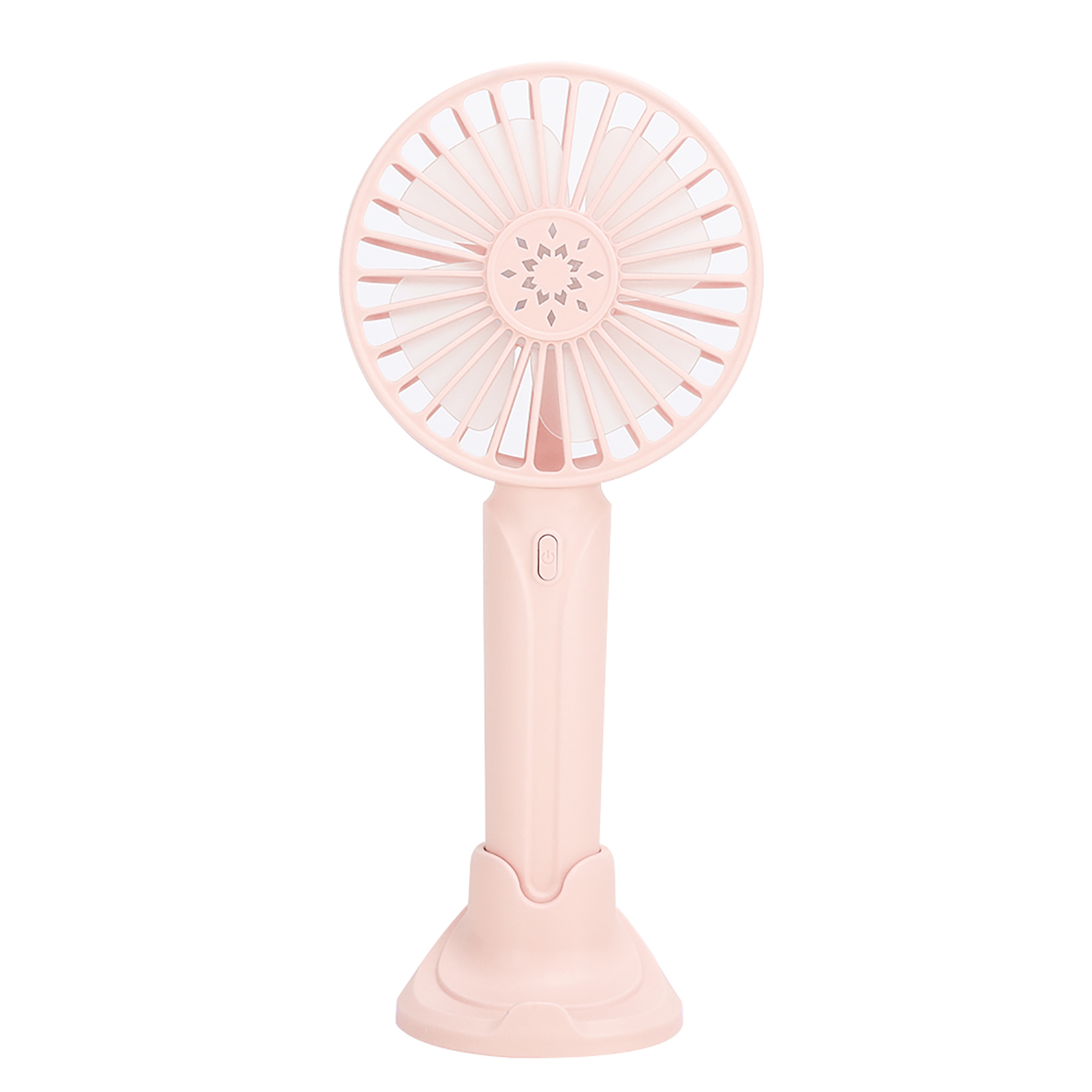 Kleiner, Tragbarer Usb-ventilator, Mini-elektroventilator Für Schreibtisch Oder Nachttisch, Universell F1 Pink