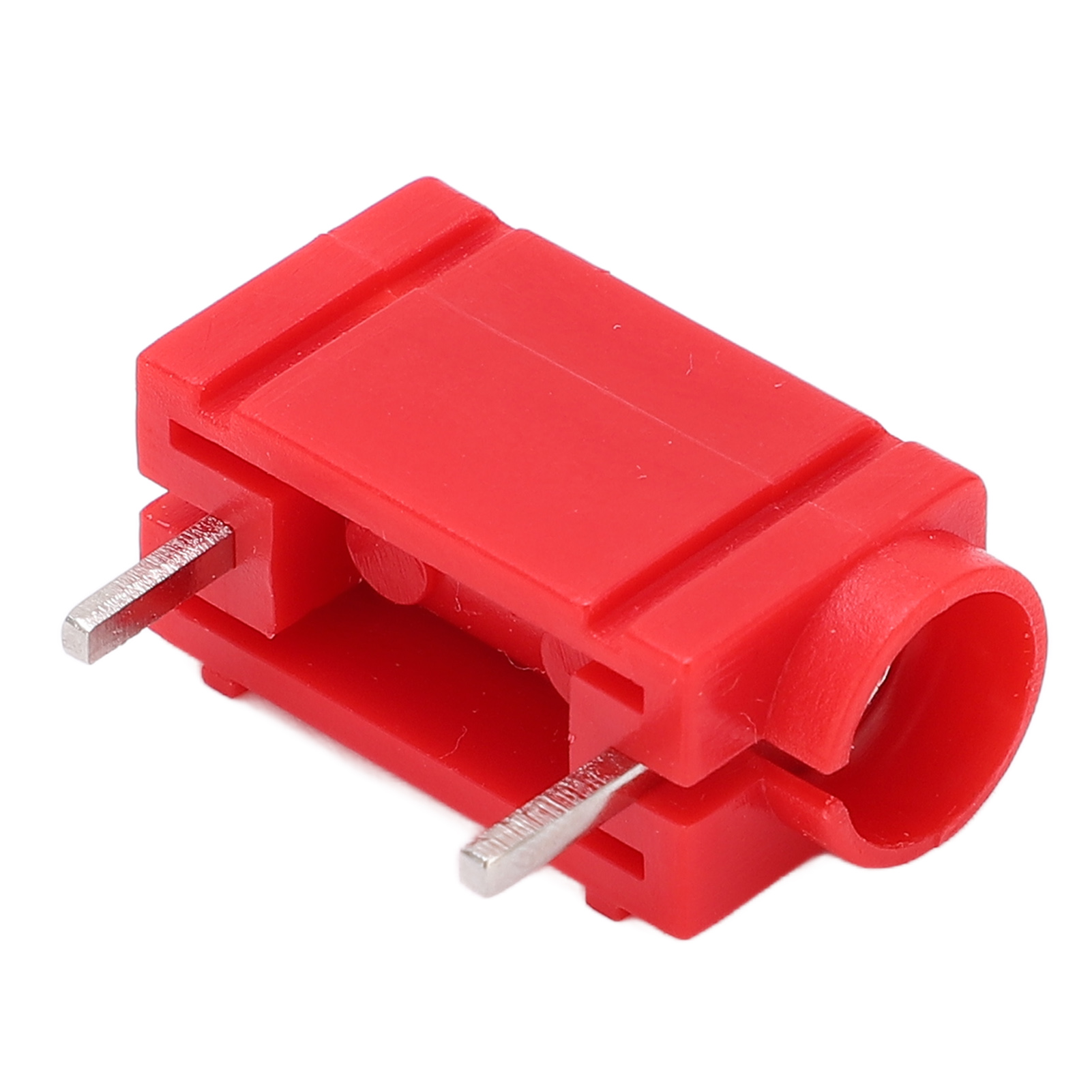 Packung Mit 5 Professionellen 4 Mm Vernickelten Messing-bananensteckern Für Leiterplatten, Multimeterzubehör (rot).