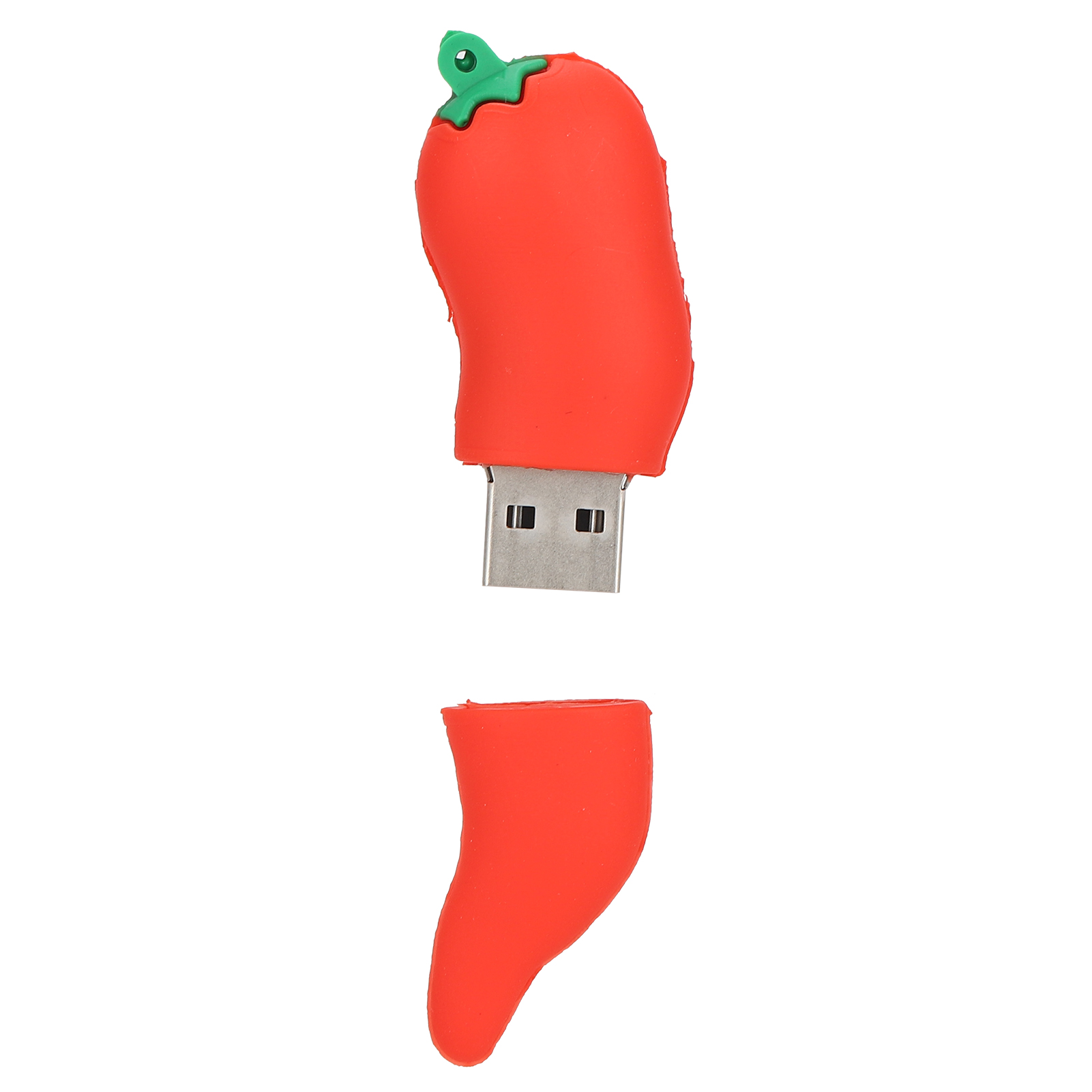 Niedlicher, Roter, Paprikaförmiger Usb-stick, Ideal Als Geschenk Für Schüler Und Kinder (128 Gb).