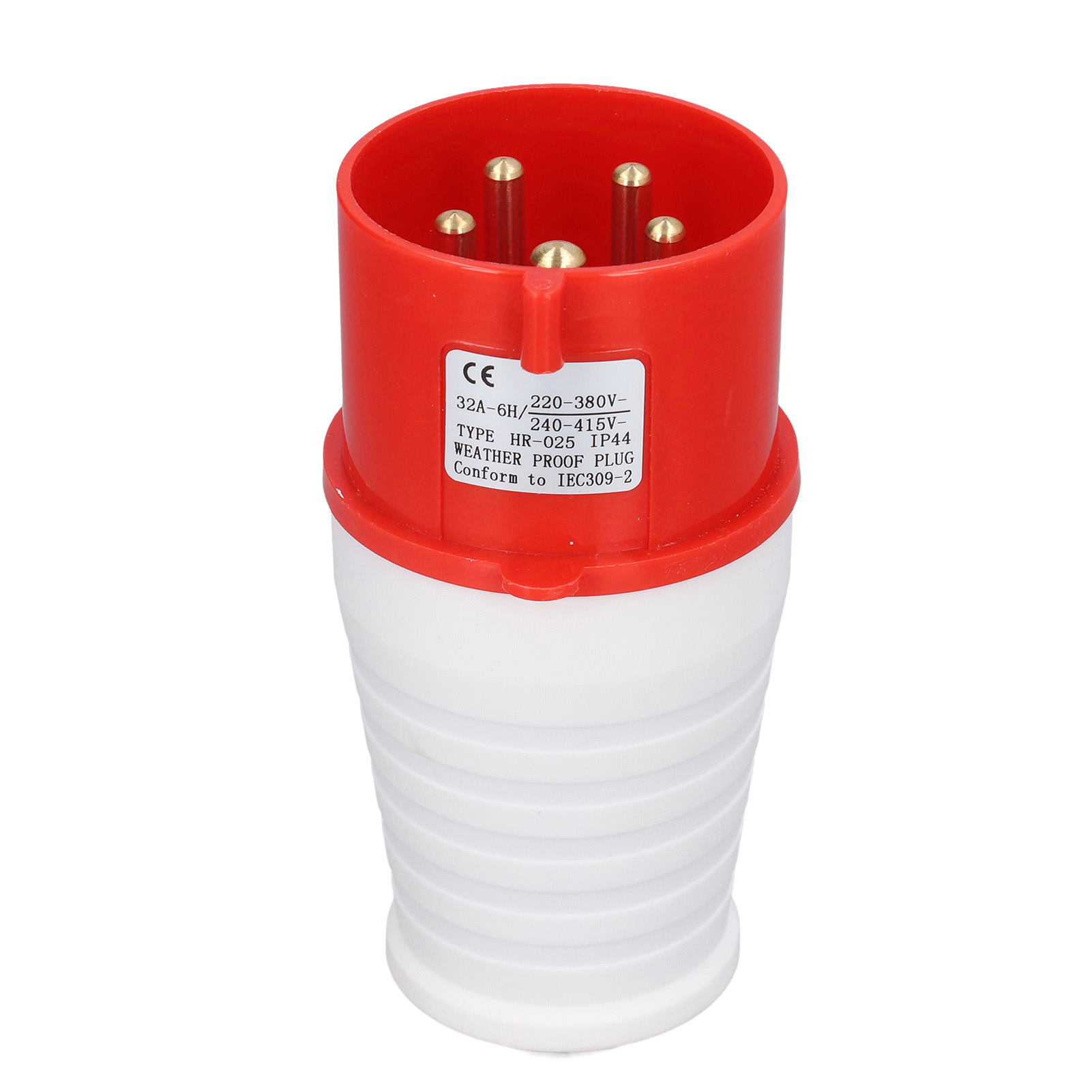Industrielle 5-polige 32-a-ip44-wasserdichte Und Staubdichte Buchse, Luftfahrtstecker 220-380 V/240-415 V Hr-025 (männlich)