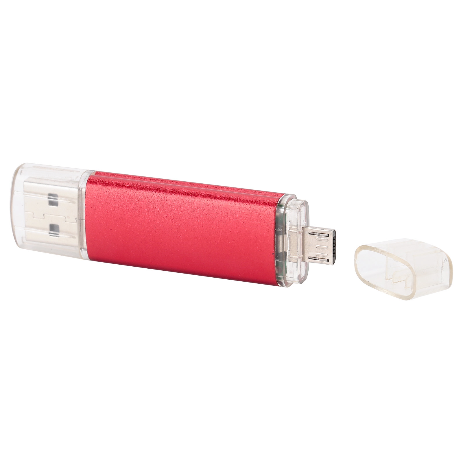 2-in-1 Otg-usb-stick, Speicherstick Mit Hoher Kapazität, Rot, 8 Gb
