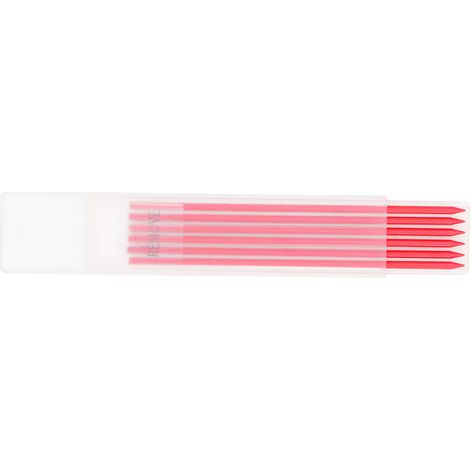 24 Minen Für Zimmermannsbleistifte, 2,8 Mm Graphitmine, Rot, Langlebig