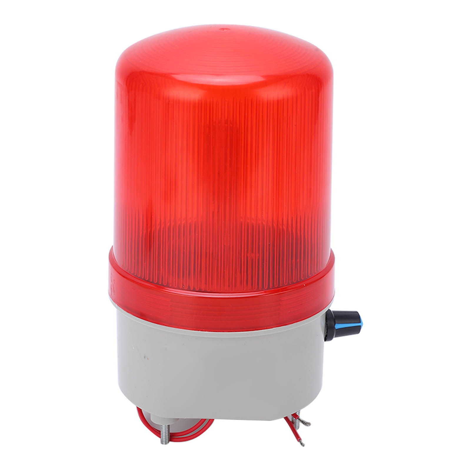 Rotierende Rote Warnleuchte, Hohe Helligkeit, Einstellbarer Akustischer Alarm, Blinklicht, 220 V, 2 W