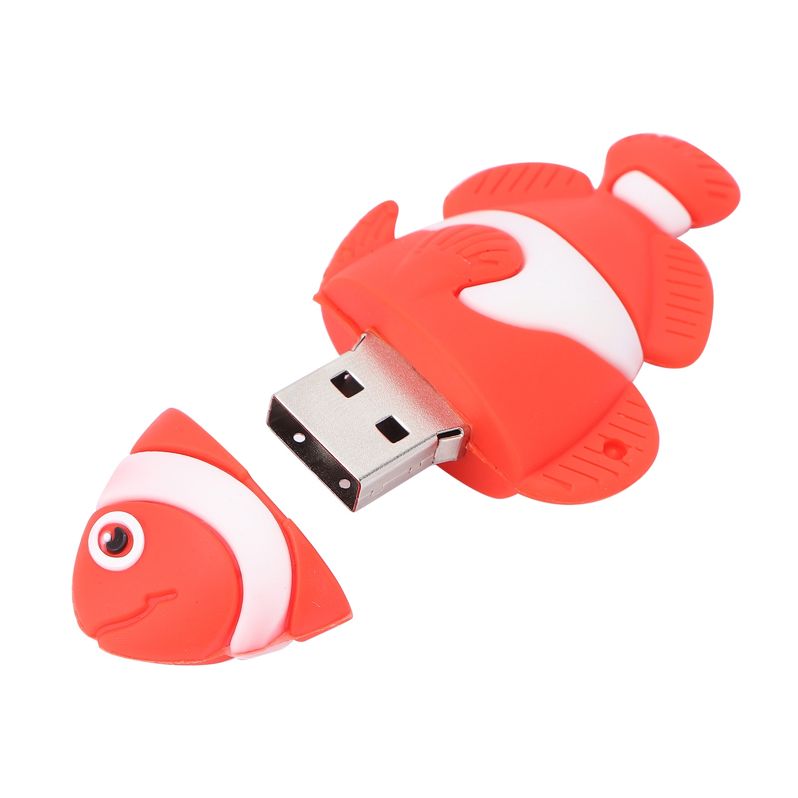 16 Gb Usb-stick Im Design Eines Roten Clownfisches – Schnelle Speicherkapazität