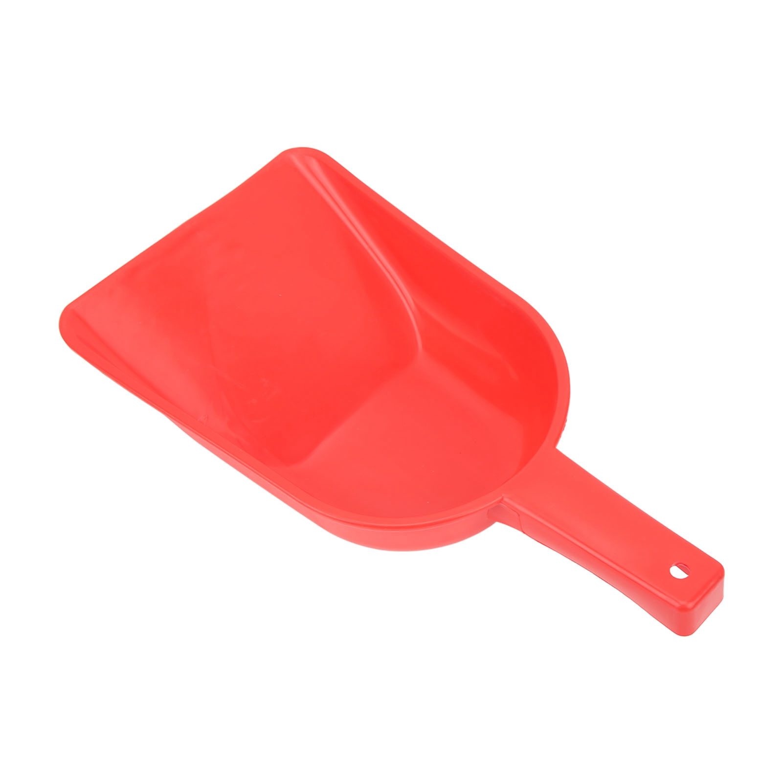 Leicht Zu Reinigende Schneeschaufel Aus Kunststoff Mit Griff Und Haken, Ideal Für Kühlschränke. Rot.