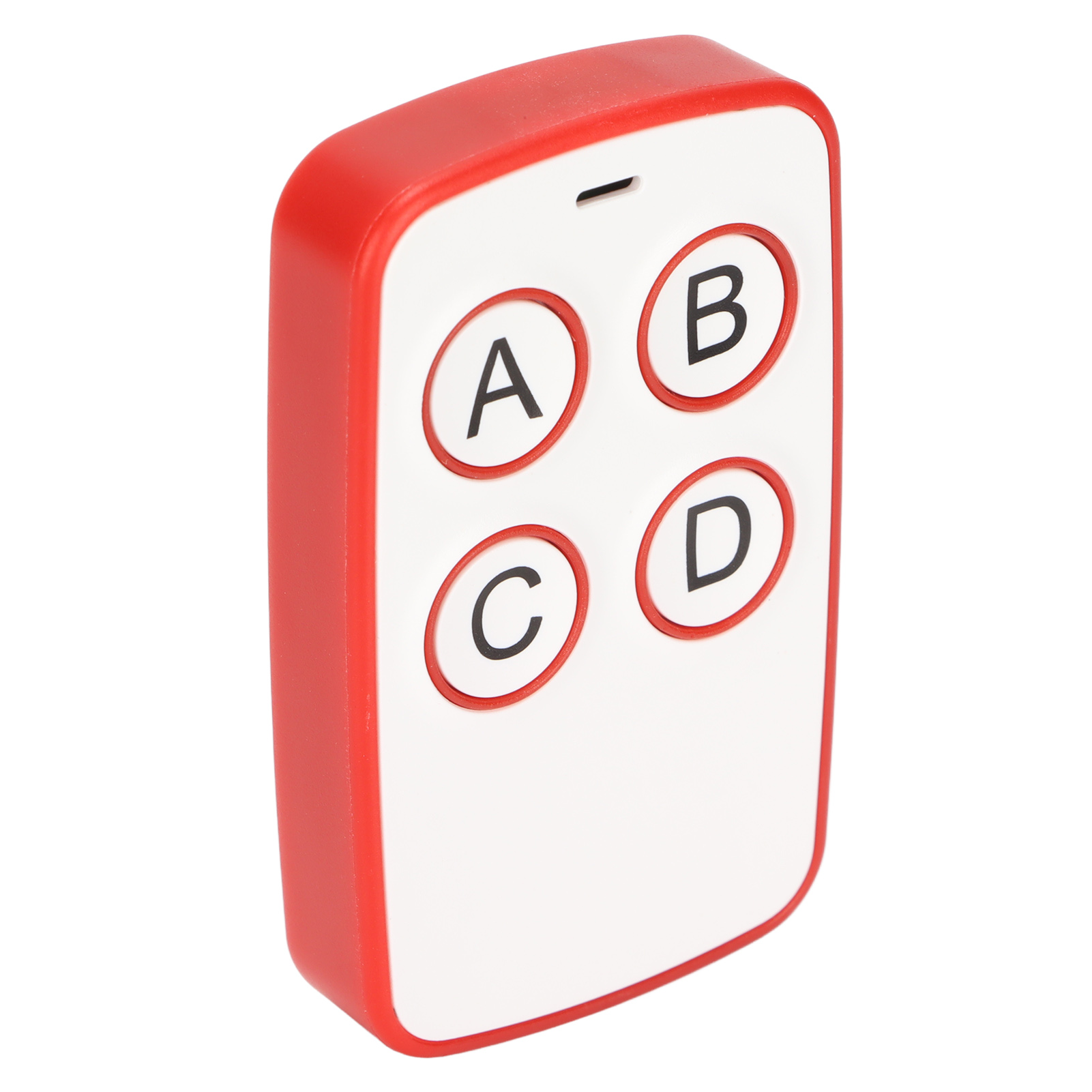 Akk210605 Funkfernbedienung Mit 4 Tasten Und Relais Für Garagentor Und Led-autobeleuchtung (rot)