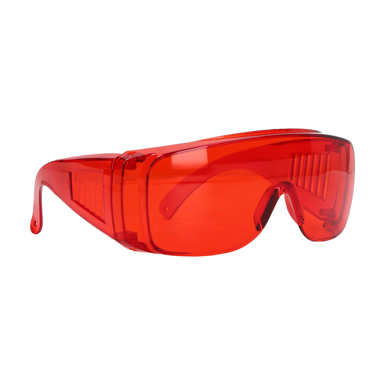 Laserschutzbrille Für Den Wellenlängenbereich 180–532 Nm, Schutz Vor Intensivem Laserlicht, Rot Getönte Schutzbrille Für Glasfasertechniker