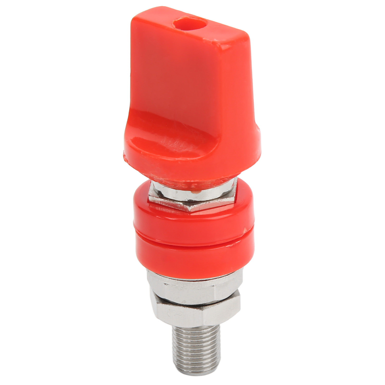 M10-schraubklemmenblock, 100 A, Für 4-mm-bananenstecker, Rot